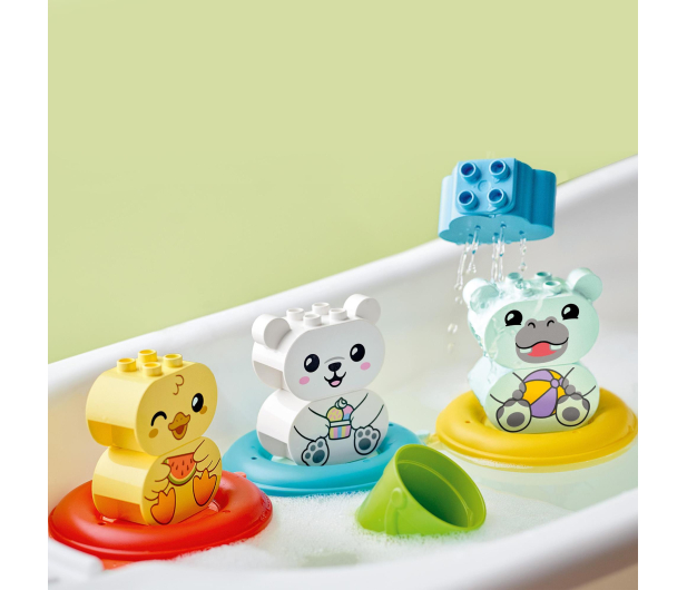 LEGO DUPLO 10965 Pływający pociąg ze zwierzątkami - 1032156 - zdjęcie 6